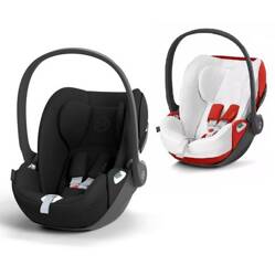 Cybex Cloud T I-Size Fotelik Samochodowy 0-13kg + Tapicerka Letnia Sepia Black