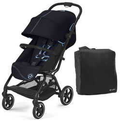 Cybex Eezy S Plus 2 Wózek Spacerowy Ocean Blue 2023 +Torba Transportowa Gratis!