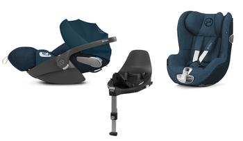 Cybex Zestaw 3w1 Baza Z-fix + Cloud Z + Sirona Z Mountain Blue Plus