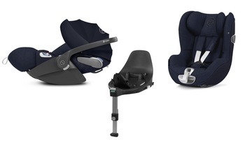 Cybex Zestaw 3w1 Baza Z-fix + Cloud Z + Sirona Z Nautical Blue Plus