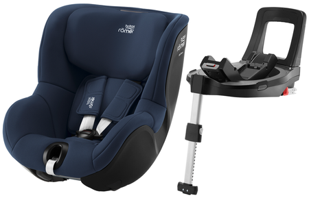 [OUTLET] Britax Dualfix 3 I-Size Fotelik Samochodowy 0-18kg + Baza Flex Base 5Z Indigo Blue