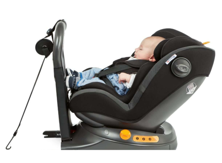 [OUTLET]  Chicco Around U I-Size Fotelik Samochodowy 0-18 kg RWF Jet Black