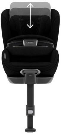 [OUTLET] Cybex Anoris T i-Size Fotelik Samochodowy 9-21 kg Deep Black