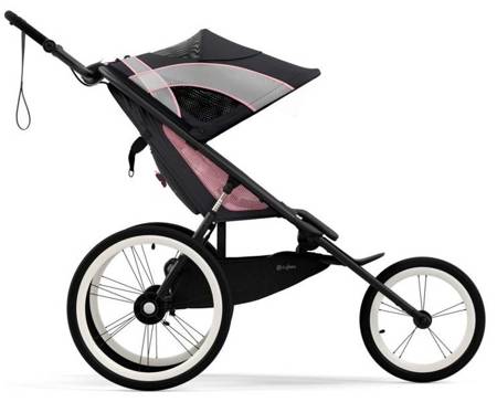 [OUTLET] Cybex Avi Wózek Spacerowy Do Biegania Cybex Sports Powder Pink by Anna Lewandowska