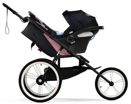 [OUTLET] Cybex Avi Wózek Spacerowy Do Biegania Cybex Sports Powder Pink by Anna Lewandowska