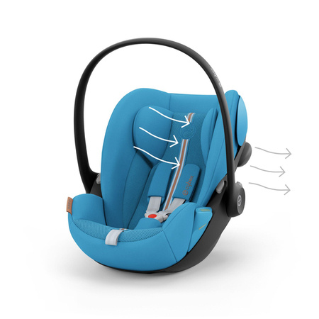 [OUTLET] Cybex Cloud G I-Size Fotelik Samochodowy 0-13kg Plus Beach Blue