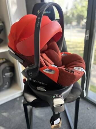 [OUTLET] Cybex Cloud Z2 i-Size Fotelik Samochodowy 0-13 kg Plus Autumn Gold + Baza T