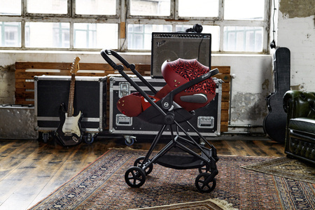 [OUTLET] Cybex Cloud Z2 i-Size Fotelik Samochodowy 0-13 kg Rockstar Rosenrot Red by Alec Voelkel