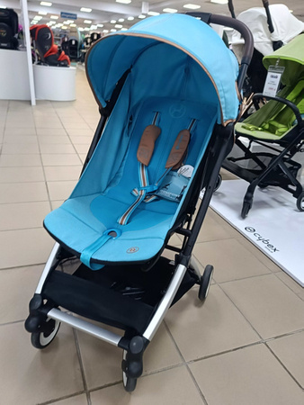 [OUTLET] Cybex Orfeo Wózek Spacerowy Rama Srebrna Beach Blue