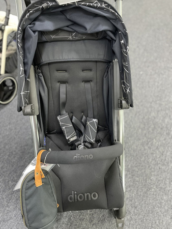 [OUTLET] Diono Flexa Wózek Spacerowy Black Platinum