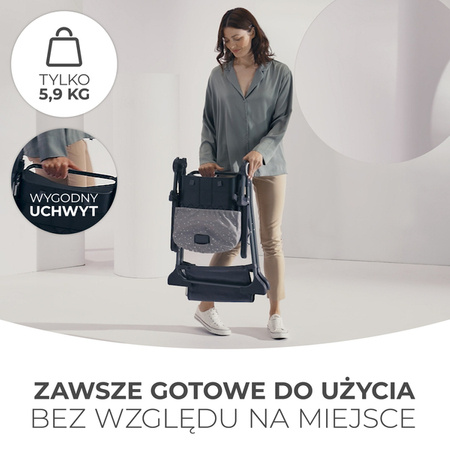 [OUTLET] Kinderkraft Foldee Krzesełko Do Karmienia Green