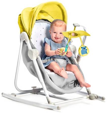 [OUTLET] Kinderkraft Unimo Up Leżaczek Yellow