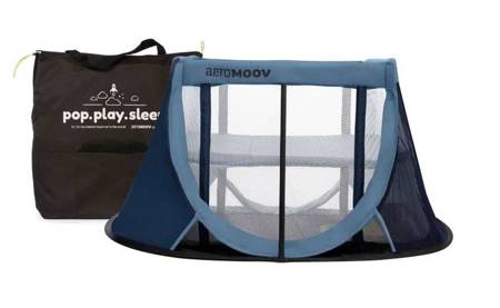 AeroMoov Instant Travel Cot Łóżeczko Turystyczne Blue Whale