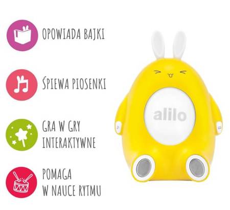 Alilo Króliczek Happy Bunny P1 Niebieski