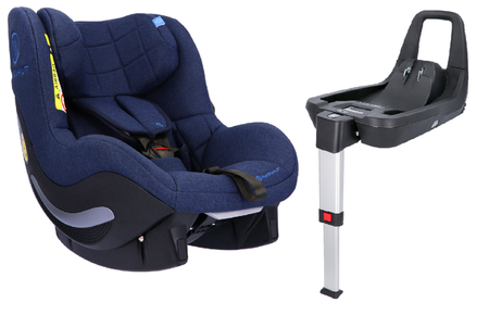 Avionaut Aerofix 2.0 C Fotelik Samochodowy 0-17,5 kg + Baza IQ Isofix Navy