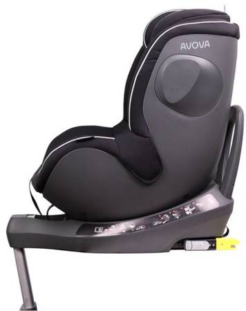 Avova Sperber-Fix i-Size Fotelik Samochodowy 40-105 cm Pearl Black