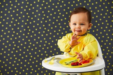 B.Box Pierwsze sztućce dla niemowląt Lemon Sherbet
