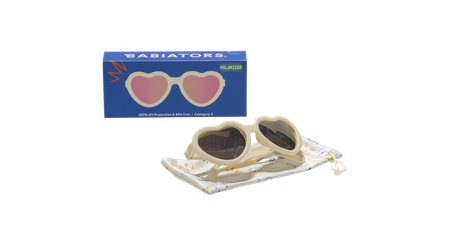 Babiators Heart P-HRT502-L Polaryzacja Rozmiar 6+ Sweet Cream