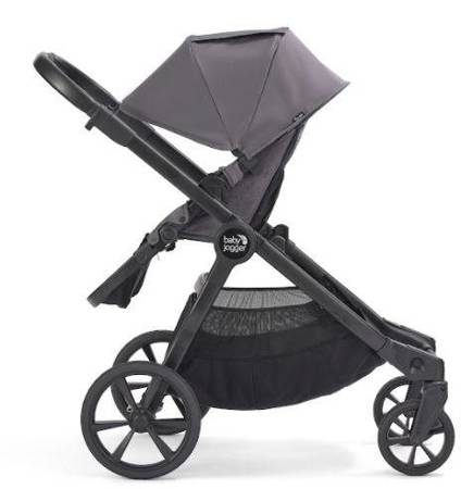 Baby Jogger City Select 2 Spacerowy Wózek Bliźniaczy Basic Radiant Grey