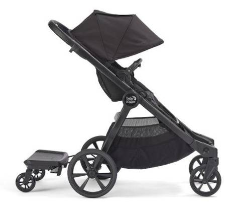 Baby Jogger City Select 2 Spacerowy Wózek Bliźniaczy Tencel Lunar Black