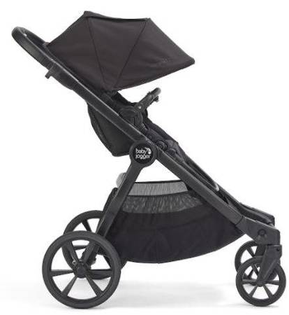 Baby Jogger City Select 2 Spacerowy Wózek Bliźniaczy Tencel Lunar Black