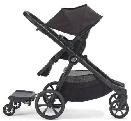 Baby Jogger City Select 2 Spacerowy Wózek Bliźniaczy Tencel Lunar Black