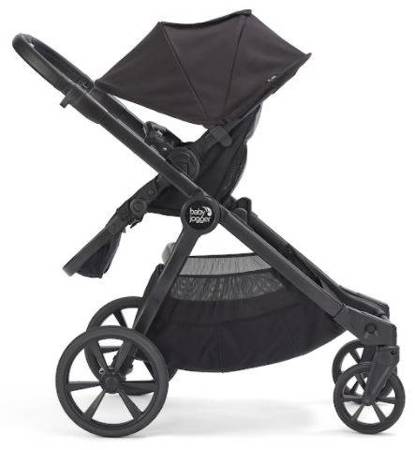 Baby Jogger City Select 2 Spacerowy Wózek Bliźniaczy Tencel Lunar Black