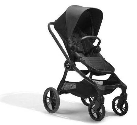 Baby Jogger City Sights Wózek Głęboko-Spacerowy + Cybex Aton B2 i-Size Fotelik Samochodowy 0-13kg + Adaptery Rich Black