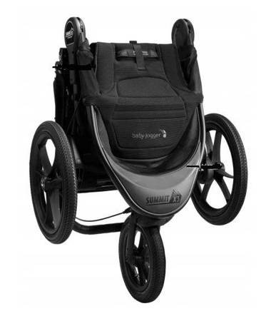 Baby Jogger Wózek Spacerowy Summit X3 MIDNIGHT BLACK (Nowa wersja)