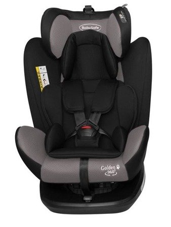 BabySafe Golden 360 Fotelik Samochodowy 0-36 kg  Szaro-Czarny 2019