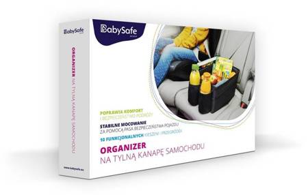 BabySafe Organizer na Tylną Kanapę Samochodu 