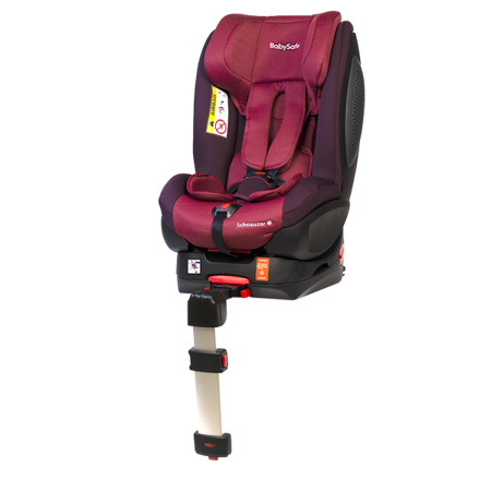 BabySafe Schnauzer Fotelik Samochodowy 0-18 kg  Różowo-Fioletowy