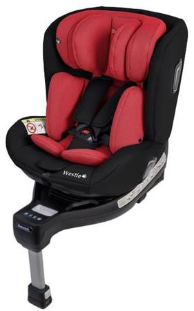BabySafe Westie Fotelik Samochodowy 0-18 kg Black Red