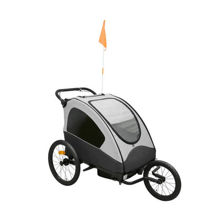 BabyTrold Roadrunner Wózek Biegowy Czarny / Szary