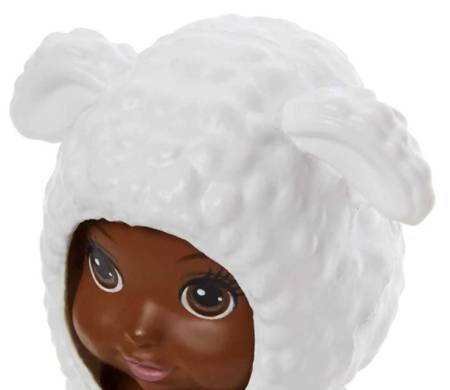 Barbie Bobasek W Przebraniu Biały Miś Mała Lalka GRP01 GRP04