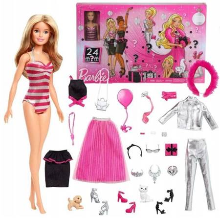 Barbie Kalendarz Adwentowy GFF61