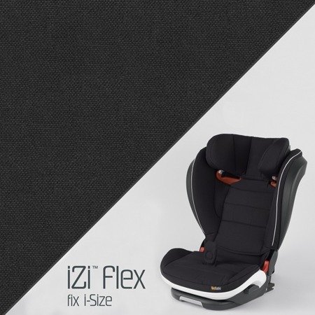 BeSafe Izi Flex Fix I-size Fotelik Samochodowy 15-36kg Czarny Cab 