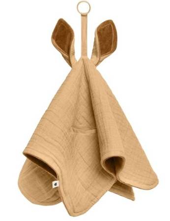 Bibs Cuddle Cloth Kangoroo Pieluszka Przytulanka z Zawieszką Na Smoczek Desert Sand