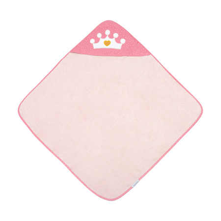 Canpol Babies Okrycie Kąpielowe dla Niemowląt 85x85cm 26/800 Pink