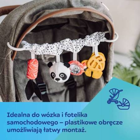 Canpol Babies Sensoryczna Zawieszka do Wózka i Fotelika BabiesBoo 68/085