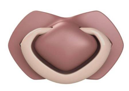 Canpol Babies Smoczek Silikonowy Symetryczny Pure Color  18m+ 2szt. 22/657_pin Pink