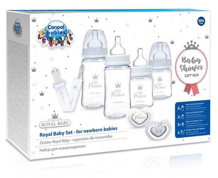 Canpol Babies Zestaw Startowy Royal Baby Set  Boy