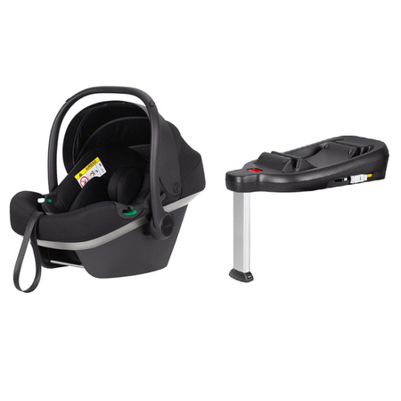 Carrello Nova CRL-16101 Fotelik Samochodowy 0-13kg + Baza Nova Grey Line