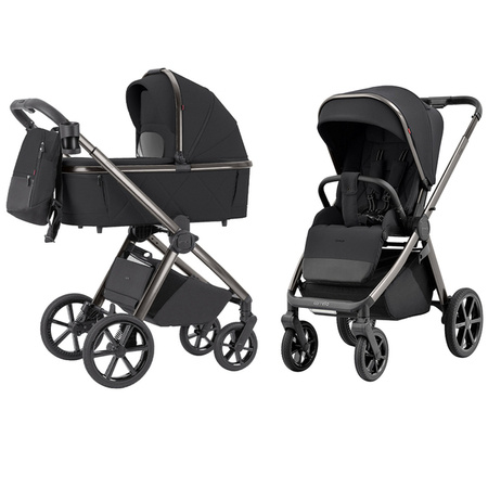 Carrello Omega CRL-6530/1 Wózek Głęboko-Spacerowy Absolute Black