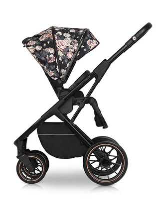 Cavoe Axo Style Wózek Głęboko-Spacerowy 2w1 + Torba +  Adaptery La Rose