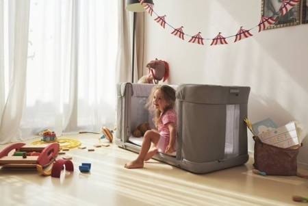 Chicco Next2Me Forever Łóżeczko Dostawne 3w1 do 22kg Ash Grey