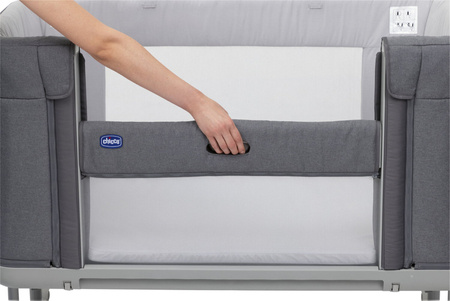 Chicco Next2Me Forever Łóżeczko Dostawne 3w1 do 22kg Slate Grey