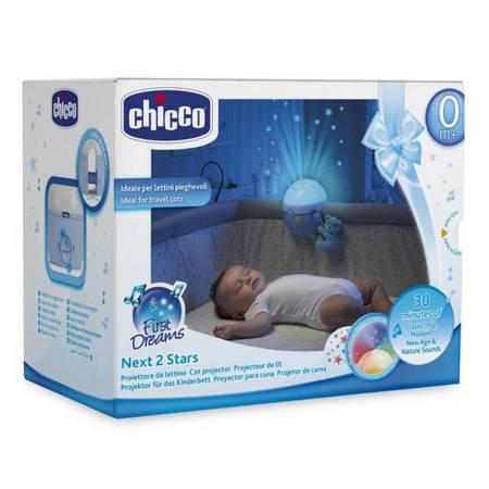 Chicco Next2Stars Projektor Do Łóżeczka  Niebieski