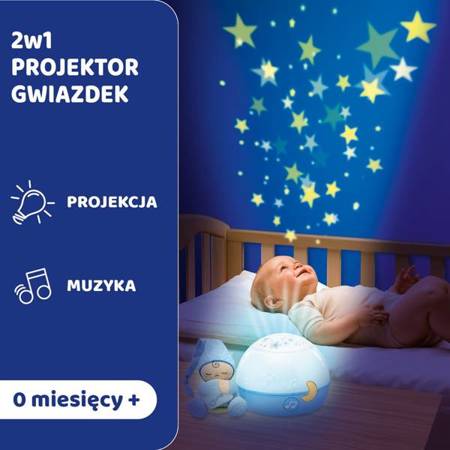 Chicco Projektor Gwiazdek  Niebieski