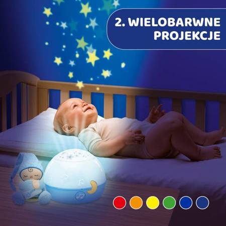 Chicco Projektor Gwiazdek  Niebieski